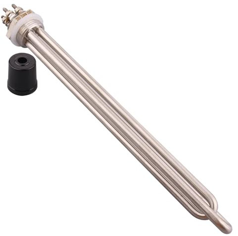 MNUPL Élément Chauffant électrique à Filetage DN25, 32mm, 1 pièce, thermoplongeur, 220V, SUS304, résistance de Brassage, 1.5/2.5/3.5/4.5/5,5 KW(Heater Only,1.5KW L200mm)