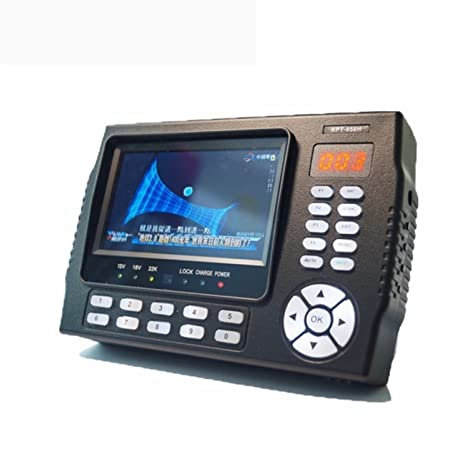 Buscador de señales, Buscador de señales del buscador satelital, KPT-958H DVB-S2 MPEG4 HD Medidor de Buscador de satélites digital USB2.0 HD Salida SAT Finder mejor WS-6950 portátil y práctico