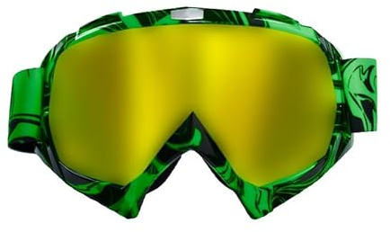Mud Defeater Motor Motocross Brille Kinder AHP Motorradbrille Racing Googles Grün