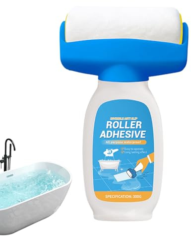 Shower Anti-Slip Coating, Transparent Bathtub Anti-Slip Paint,Bathroom Clear Non-Slip Bathtub Paint,Easy-to-Apply Slip-Resistant Coating For Home Floors, Bathrooms, Showers, Glass, Tiles