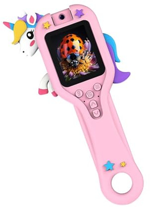 Microscope numérique portable pour enfants 4X-500X Stockage USB Outil d'apprentissage STEM Ensemble de microscope numérique pour enfants