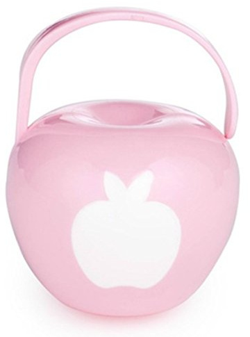 Brillabenny Schnuller-Schachtel, Geschenkbox, Geburt, Baby, Kinder, Obst, Apfel, Rosa