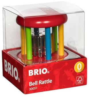 BRIO Infant/Toddler - Bell Rattle