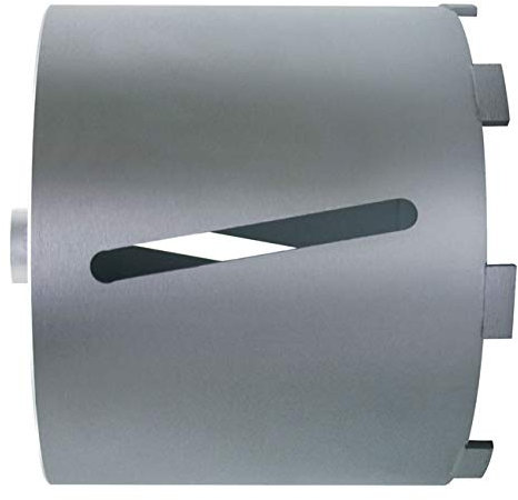 Mexco DCX90 Slotted Dry Core Drill, High-Performance Diamond Core for Drilling Masonry Materials - 162mm