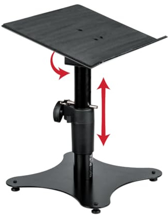 Gator Frameworks Universeller Laptop-Ständer mit höhenverstellbarer Basis und Ballastgewicht (GFWLAPTOP2000)