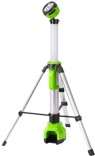 Greenworks 24 V 2-in-1 2200 Lumen Stehleuchte, LED-Arbeitslicht, nur Werkzeug