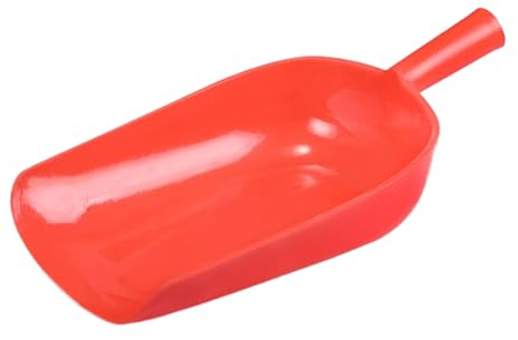 Bafnsiji Cuchara de Hielo de plástico Grande, Cucharas de Cocina de plástico, Pala de harina Grande, Plástico de Cuchara de alimentación, Cuchara de plástico Grande Multiusos para Alimentos,34cm