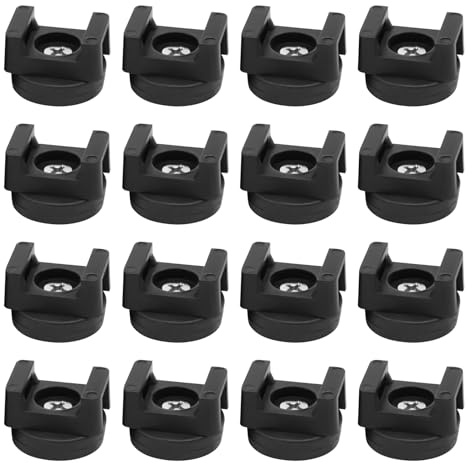 Magnetische Kabelbinder Halterung, 20 Stück 22 mm Basis Magnet Kabelklemmen Kabelmanagement Clips Magnetischer Kabelhalter für für Auto Büro Zuhause