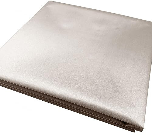 RF-Abschirmstoff, EMF-Blocker-Material, Faraday-Stoff, EMI-RFID-Abschirmung, blockierende EMI-Abschirmung, leitfähiges Material für RF/EMI, blockiert 5G, WLAN, Handy, Bluetooth, Silber-3 m