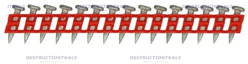 1005x Nägel für Beton 16mm - für Dewalt DCN890