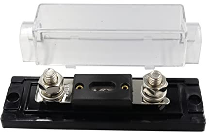 FUNOMOCYA Sicherungshalterkasten Für Anl-sicherungshalter Automatischer Sicherungsblock Batterieklemmen-Verteilerblock 200-ampere-unterbrecher