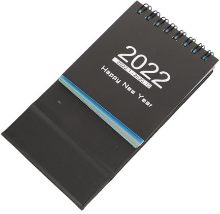 VILLCASE Tischkalender Papier Kalender Jährlich Agenda Planer Schreibtisch-memo Kalender