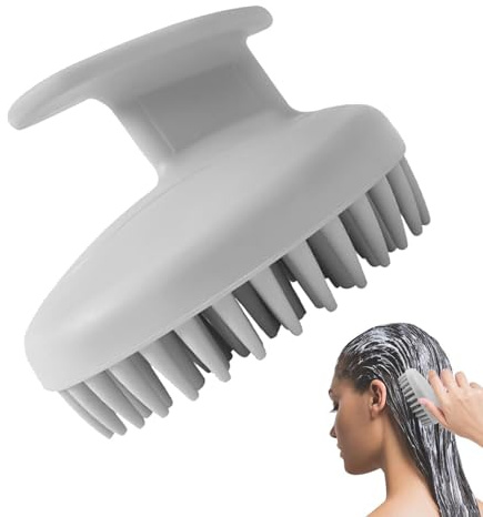 Kopfhautbürste - Kopfhaut-Massagegerät Shampoo mit weichen Borsten aus | Entwirrung für trockenes und nasses Haar, 2-in-1 Kopfhautpeeling mit Bürste für