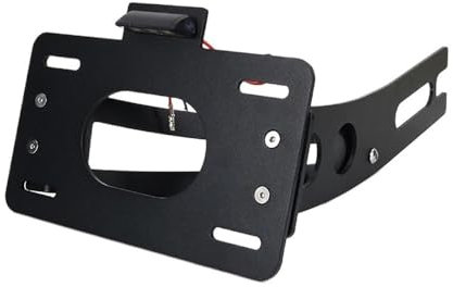 DUSHUO Nummernschildhalterung Für Shadow VT 600 C 1988-2000 Motorrad Seitliche Montage Kennzeichenhalter Seitlicher Kennzeichenhalter