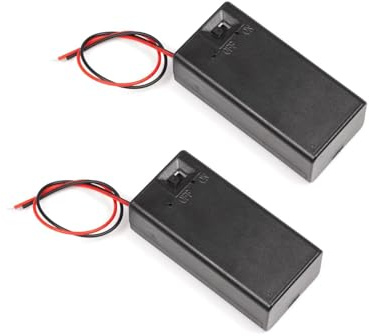 9V Batterieklemmen 9 Volt I-Typ；T-Type；Typ Auswahl; 9V Batterie Anschluss, 9 Volt Batterieclip Block Batterie Clip Anschluss Kabel für 9V Stecker (9V Batteriehalter, 5 Stück)