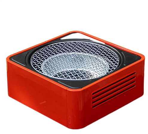 Grill au charbon sans fumée, barbecue au charbon de bois - Pit réchaud de camping au charbon de bois | Poêle à charbon Portable, gril à charbon Compact pour la maison, le jardin l'extérieur