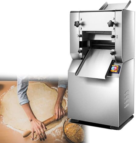 GLJTUO Macchina per La Pasta Elettrica, Macchina per La Pasta Commerciale, Macchina per La Pasta, Macchina per La Pressatura della Pasta, 2200 W per Ristoranti, Hotel, Mens,