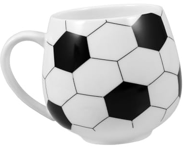 Ciieeo tasse de football tasse à café tasse à cafe Tasse de café en forme de ballon de football Tasse de qualité mignon lait Tasses balle coupe de foot tasse à eau en porcelaine céramique