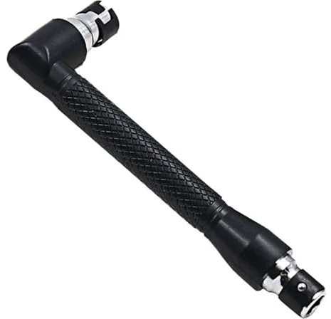 ZGJIAJU Mini Clé Dynamométrique En L, Tournevis À Double Tête, Mini Clé À Douille, Embouts De 6,35 Mm, Tournevis, Jeu De Forets, Outil À Main(Y-Type 4pcs)