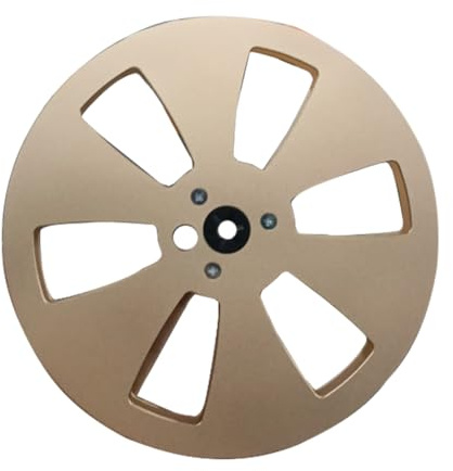 XAGMODSHN 1/4 7inch Empty Reel for Reel to Reel Tape Recorders for Open Reel Sound Deck, Aluminum Alloy Reel
