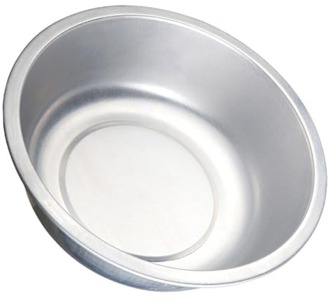 ROMISBABA Bacinella in Alluminio Spesso 30 CM Lavabo da Cucina Multiuso per Lavare Verdure e Frutta Grande Vasca per Uso Domestico e Preparazione Alimenti Vasca Resistente e Facile da