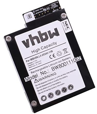 vhbw Akku Ersatz für IBM 8304202, 81Y4579, 81Y4559, 81Y4508 für Raid-Controller (1500 mAh, 3,7 V, Li-Ion)