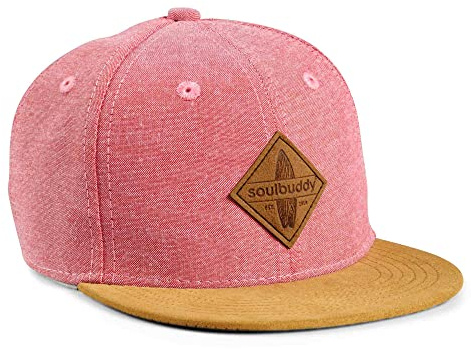 Soulbuddy Snapback cap per Bambini in 3 Taglie – Berretto da Baseball Leggero e Traspirante – Cappello Estivo per Bimbo e Bimba - Idea Regalo Originale