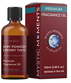 Mystic Moments Olio profumato talco e bacche Twist - 100ml