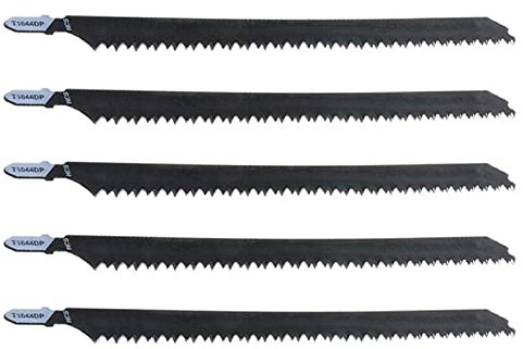 5-teiliges T1044DP-Stichsägeblatt-Set, Kohlenstoffhaltiger Stahl, Säbelsägeblatt Für Blechtafeln, Holz, Kunststoff, Metall, Holzbearbeitung