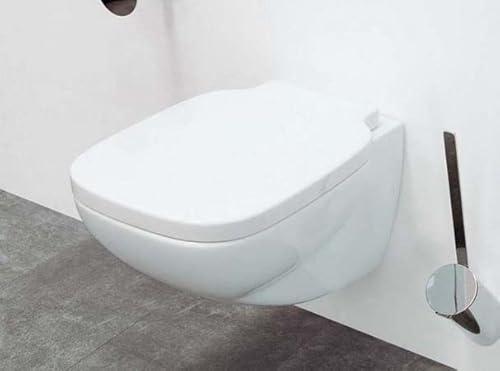 Copriwater per FLAMINIA SPRINT AVVOLGENTE come ORIGINALE TERMOINDURENTE BIANCO cerniera inox normale o rallentata soft close