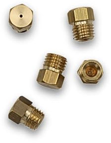 SOS Accessoire Jeu d'Injecteurs, gicleurs gaz butane propane universel DIAM. 6MM pour Four, cuisinière 00537505