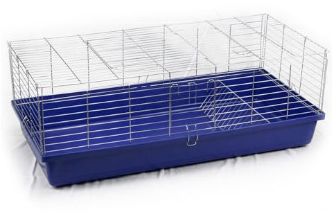 ZooPaul XXL Hasenkäfig 120cm Hasen Kleintieren Nagerkäfig Stall Meerschweinchen