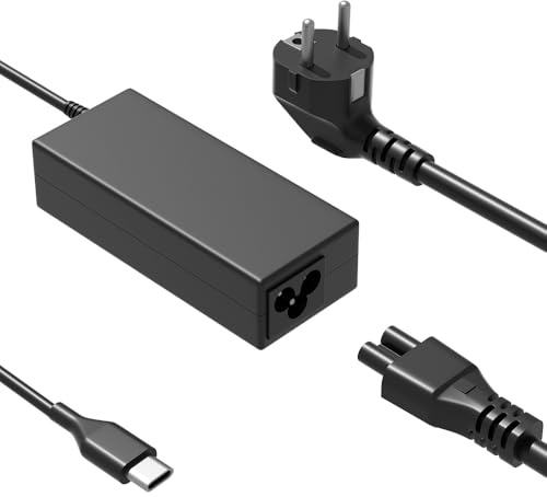 45W USB Type C Chromebook Chargeur pour Lenovo Acer HP Dell ASUS Samsung Google Pixel Huawei Chromebook Ordinateur Portable Alimentation Adaptateur