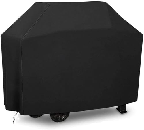 BBQ Covers Waterproof Heavy Duty Large Grill Cover, 3-4 Burner Gas BBQ Covers, Windproof, Rip-Proof, Outdoor Large Barbecue Cover for Weber, Brinkmann, Char-Broil