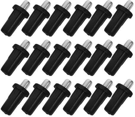 MAGICLULU Kit 50 Pezzi Perni a Molla per Porte Armadio, Accessori Mobili in Ferro e Plastica, Perno di Tensione per Cerniere a Molla, Riparazione e Sostituzione Porte Cucina e Persiane