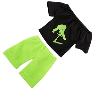 Zanthicia Finger Scooter Hosen, lustiges Neuheitszubehör, ansprechendes Spielzeug für Kinder für Geburtstagsparty Unterhaltung, Finger Scooter Hosen und Tops, Fingerboard Schuhe