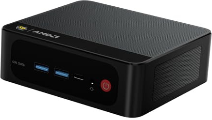 Beelink SER5 MAX Gaming Mini PC,Ryzen7 7735U(up to 4.75 GHz),16G LPDDR5 RAM 500G PCIe 4.0 NVMe SSD,4K Triple Display output,AMD Radeon 680M,WIFI 6/2.5G LAN/Bluetooth 5.4/W 11 Pro installed