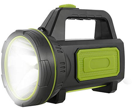 Torcia led Ricaricabile USB Potente da 135000 Lumen 6000mah Impermeabile per Escursionismo di Emergenza Caccia in Campeggio (senza luce laterale)