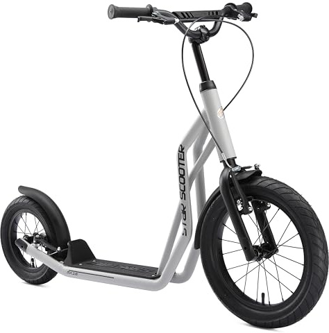 STAR SCOOTER Kinder Tret Roller ab 7-8 Jahre | 16/12 Zoll Mixed City Kick Scooter Luftreifen
