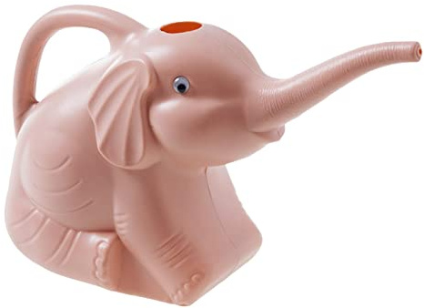 MagiDeal 2L Arrosoir D'intérieur sous Forme D'éléphant Mignon pour Plantes D'intérieur et Jardin, Fait en Plastique avec Bec étroit, Rose