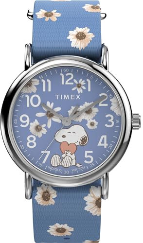 Timex Damen Analog Quarz Uhr mit Nylon Armband TW2W33300