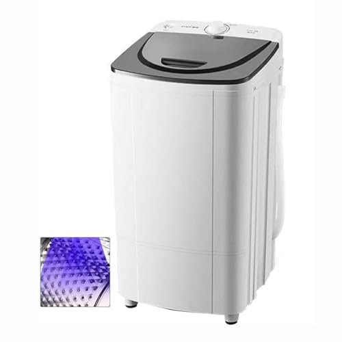 Secadora Giratoria De 10 Kg, Centrifugadora Que Ahorra Energía Y Energía, Esterilización con Luz Azul + Cilindro Interior De Acero Inoxidable + Motor De Calidad, Fá(Color:Bidón de plástico (luz azul))