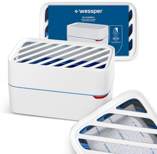 Wessper Déshumidificateur d'air pour la Maison avec indicateur d'usure e Granulés pour Déshumidificateur 500g, Recharges ultra-absorbantes | Contrôle des moisissures pour pièces de 40 m²