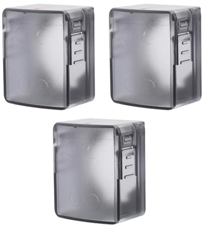 ARTSEWPLY 3 Piezas Protector de Bloqueo para Puerta Infantil Cubierta Antirrobo para Pomos Plásticos Seguridad para Bebés Hogar Oficina y Hotel Evita Cierre Accidental y Bloqueo Interno