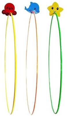 Vibhgtf 3X Pool-Schwimmringe – Schwimmspiele, Tauchreifen, Wassersport | Stabile Schwimmringe für Kinder von 4–12 Jahren, Spaß im Pool