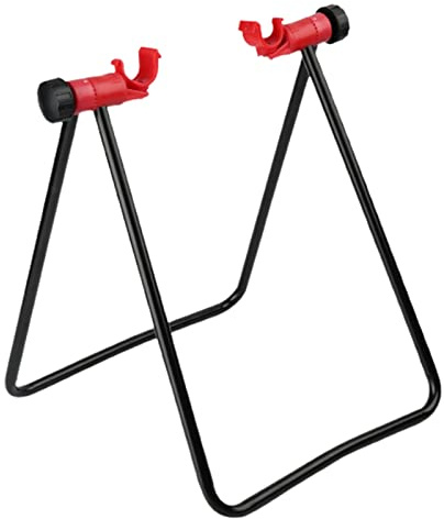 Supporto per bici ad alta durata Rotazione a 360 gradi in lega di alluminio Mountain Road Bike Triangolo verticale pieghevole stand forniture per biciclette