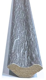 Boston Grey Oak Scotia Beading For Laminate, Wood, LVT Scotia/Skirting Flooring Edging Strip (10)
