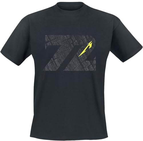 Metallica T Shirt M72 Seasons Charred Band Logo Nue offiziell Unisex Schwarz
