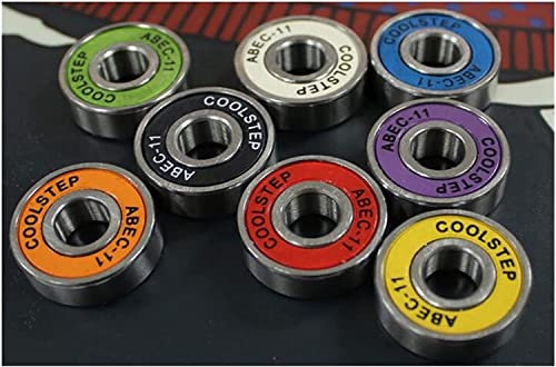 ZAAHH Lager ABEC-11 Hochgeschwindigkeits-Inline-Speed-Skates ohne Öl mit 608 Chrom-Rennlagern for Powerslide