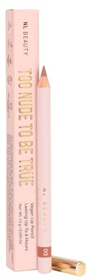 NL BEAUTY Lipliner Nr. 03 PASSION– Long-Lasting Lip Pencil – Langhaftender Lippenkonturenstift, angereichert mit Vitamin E - TOO NUDE TO BE TRUE 1,5 g.
